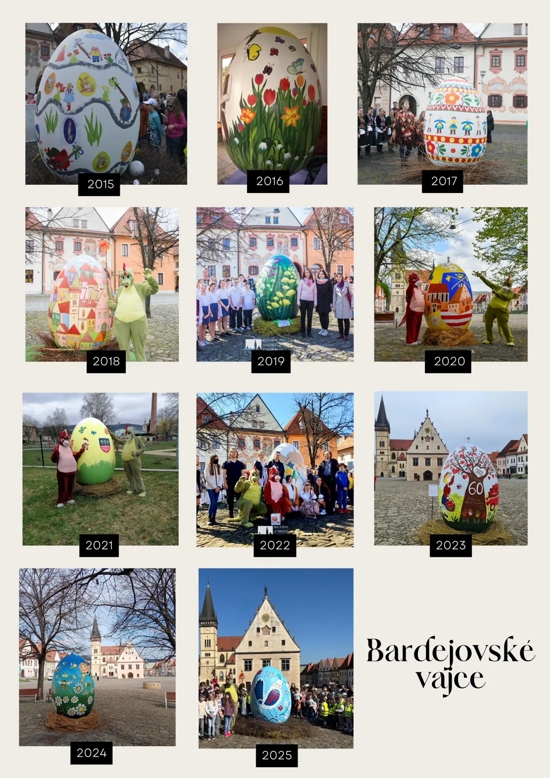 Bardejovské vajce opäť zdobí námestie – fotografia 6